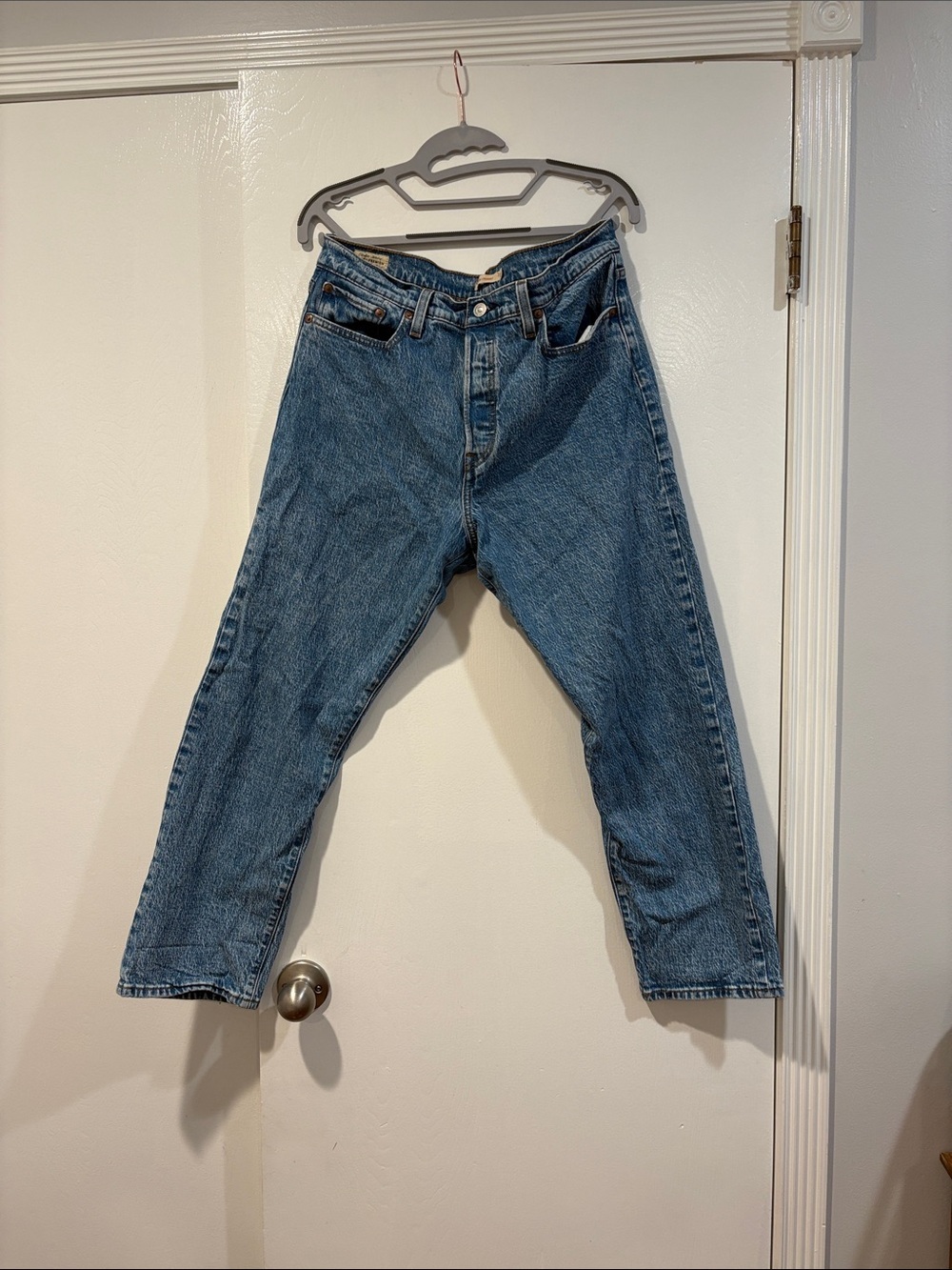 Levi’s Woman’s Wedgie Straight 32 x 28 Blue Jeans Everyday Timeless Staple